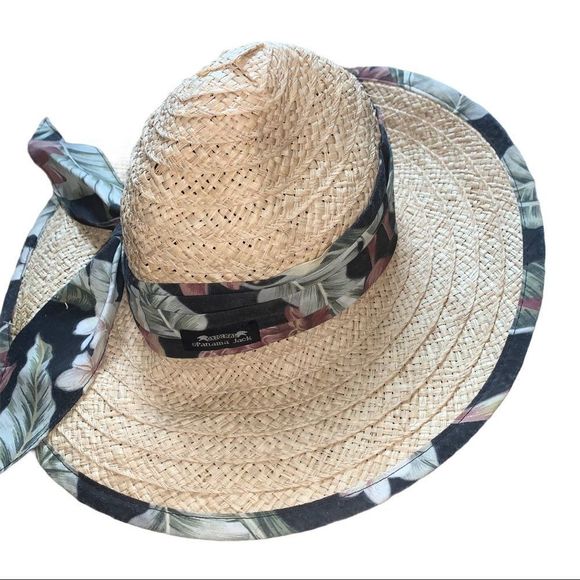 Panama Jack Accessories - 🌸 Original Panama Jack Tropical Band Straw Hat 🌸